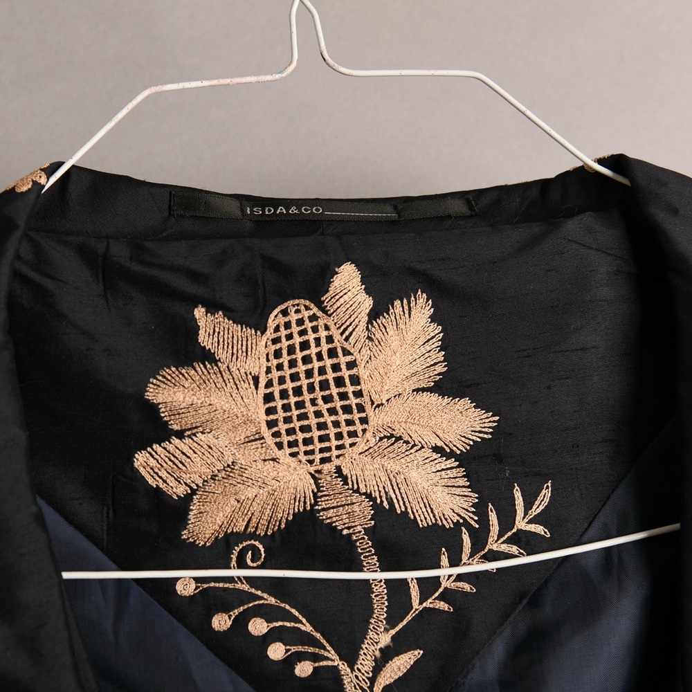Isda & co embroidered silk jacket - Picture 3 of 7